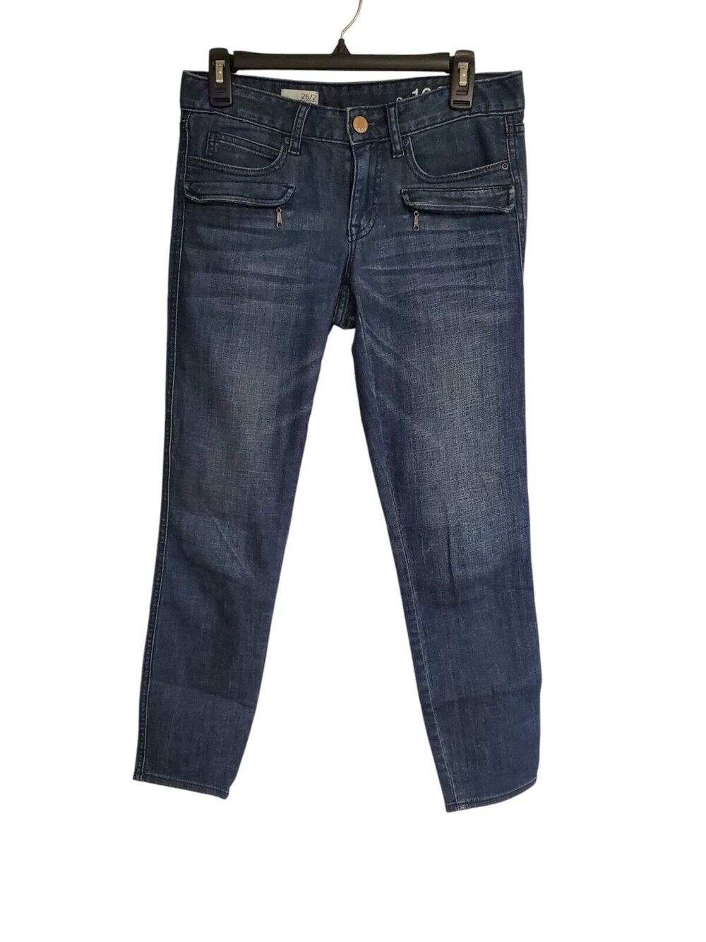 Women's Gap "Always Skinny" Jeans with Front Faux Zipper Pockets | Size 26/2